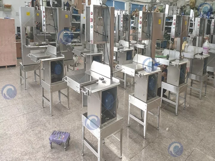 상업용 뼈 톱 기계 | 상업용 고기 밴드 톱 7 뼈 절단기