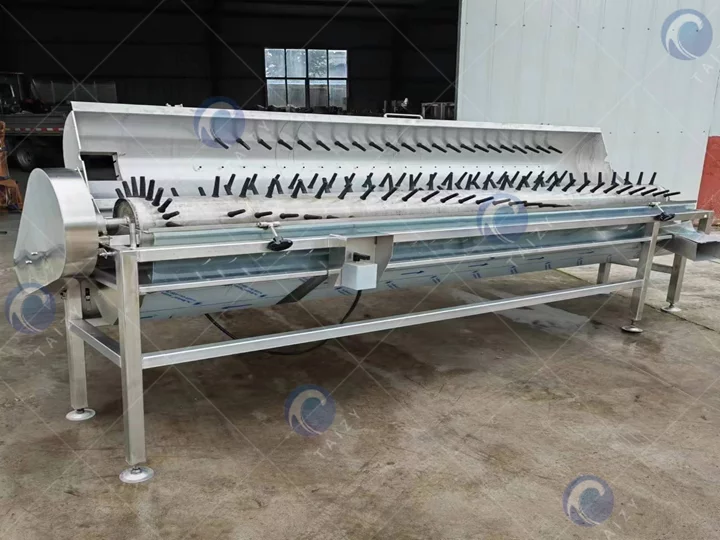 Chicken Feet Skin Peeling Machine 4 Аппарат для очистки кожицы куриных ножек