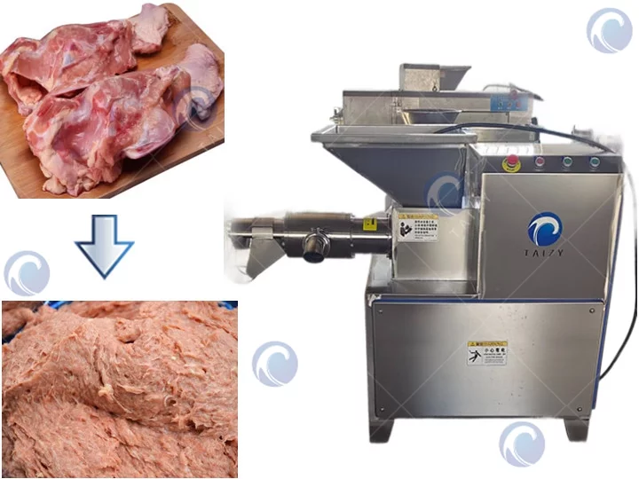 効率的な鶏肉の骨抜き機