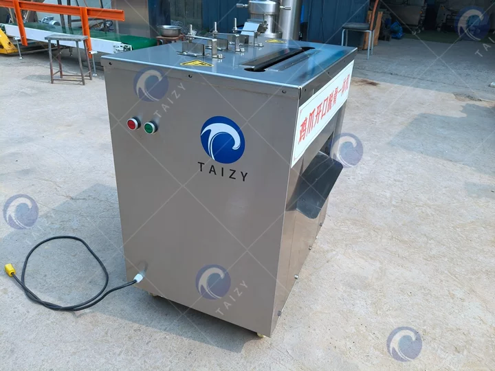Chicken Feet Deboning Machine Exported To Malaysia 1 Chicken feet deboning machine