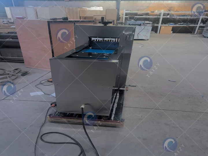 Machine à trancher la viande commerciale automatique