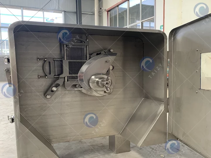 Máquina de cortar e picar carne enviada para a Austrália 3 Cortador de carne