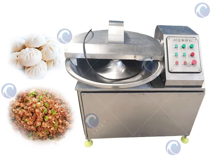 Meat bowl chopper and mixer machine