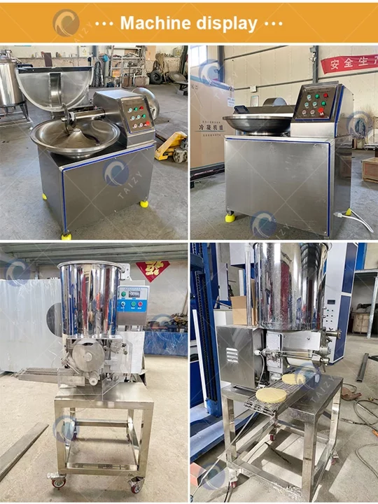 工业肉饼制作机生产线