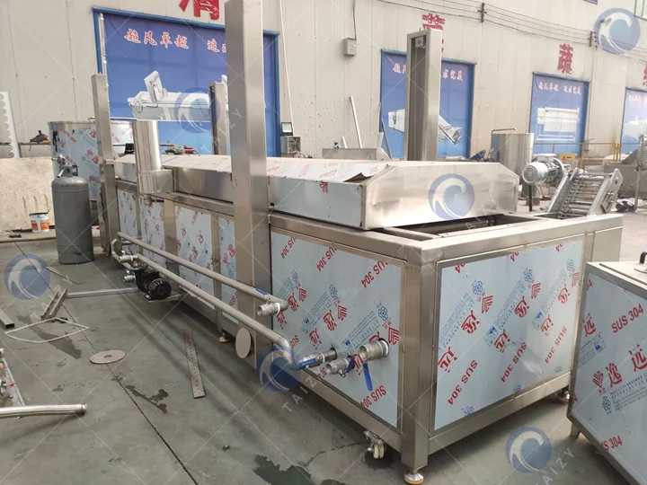 Meatball Making Machine Processing Line 6 Mesin menggoreng