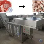 জমাট frozen meat crusher machine