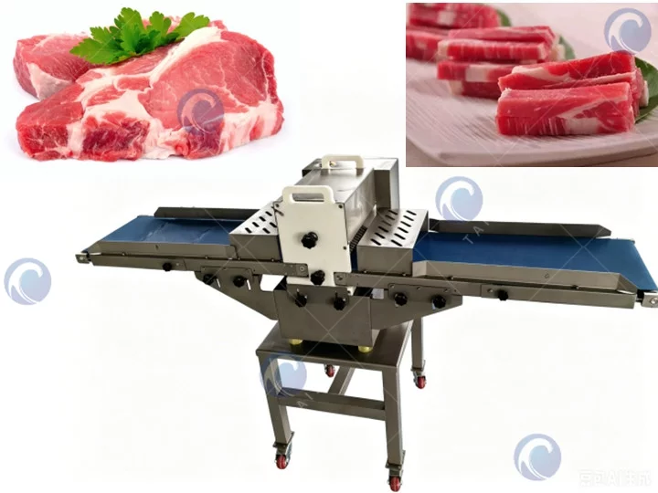 Fresh meat slicer