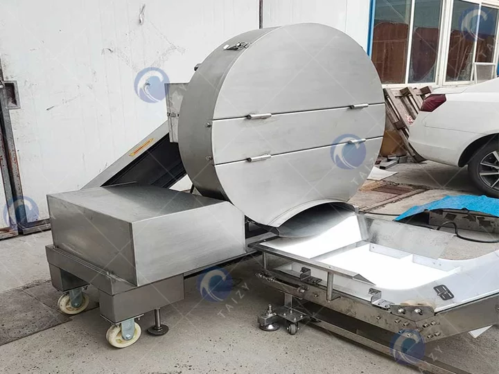 Frozen Meat Slicing Machine 4 Automatic frozen meat slicing machine