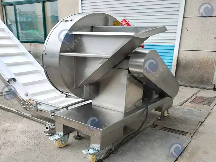 Frozen Meat Slicing Machine 11 Industrial frozen meat slicer