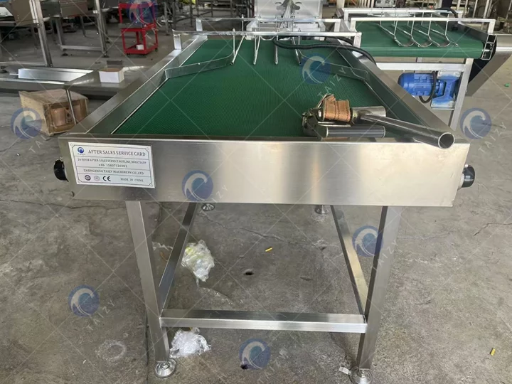 Egg Grading Machine Delivered To North Macedonia 1 Machine automatique de classement des œufs