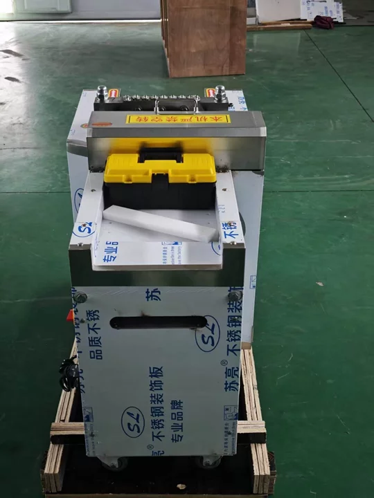 Meat Cube Cutting Machine Shipped To Vietnam 5 آلة تقطيع اللحم