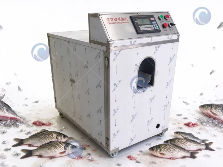 Fish Scaling and Gutting Machine